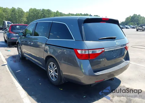 2013 Honda Odyssey Ex-L from USA, damaged, VIN 5FNRL5H6XDB034068